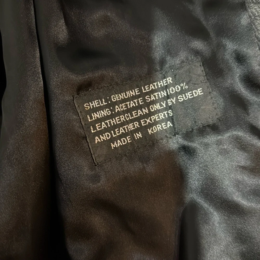 Vintage the leather warehouse leather jacket size S